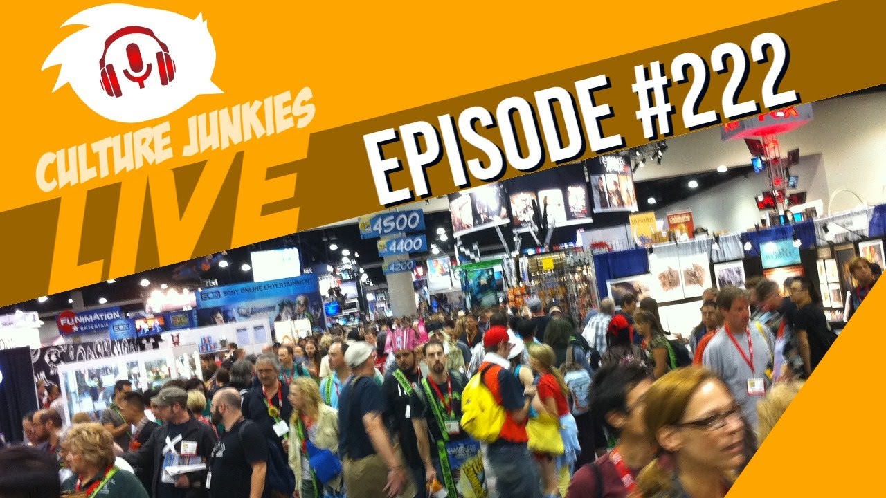 Episode 220 - We're going to Comic-Con...virtually! | Culture Junkies